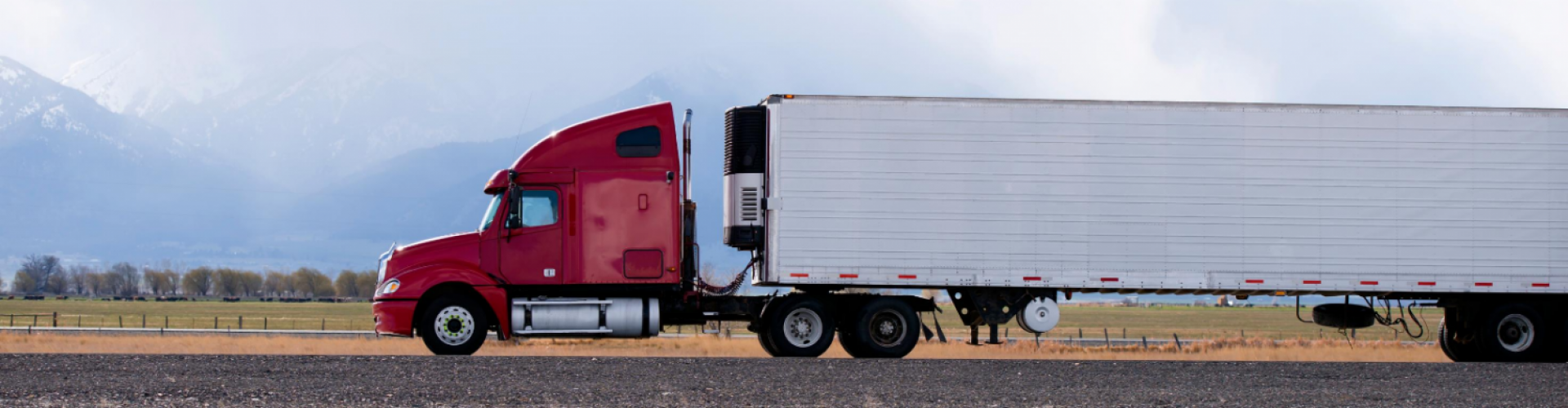 trailer on road